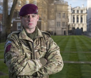 Victoria Cross recipient Lance Corporal Joshua Leakey