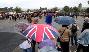 Crowds didn't let the rain stop them enjoying a fantastic Armed Forces Day.