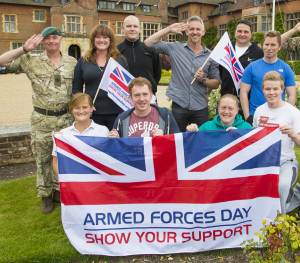 Gary Lineker Visits Headley Court - Wed 10 June 2015.