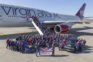 Team Invictus pose with the AFD flag