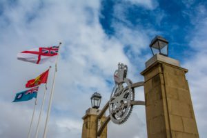 The Armed Forces Gate in Cleethorpes