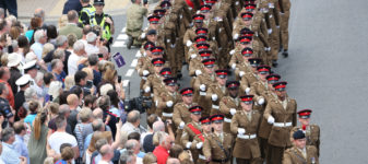Troops Marching