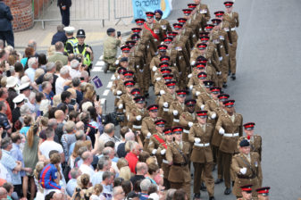 Troops Marching