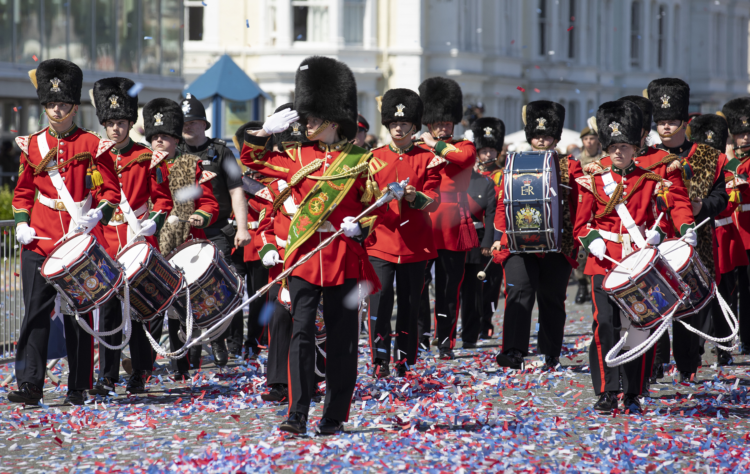 Troops celebrate Armed Forces Day 2018 in Llandudno